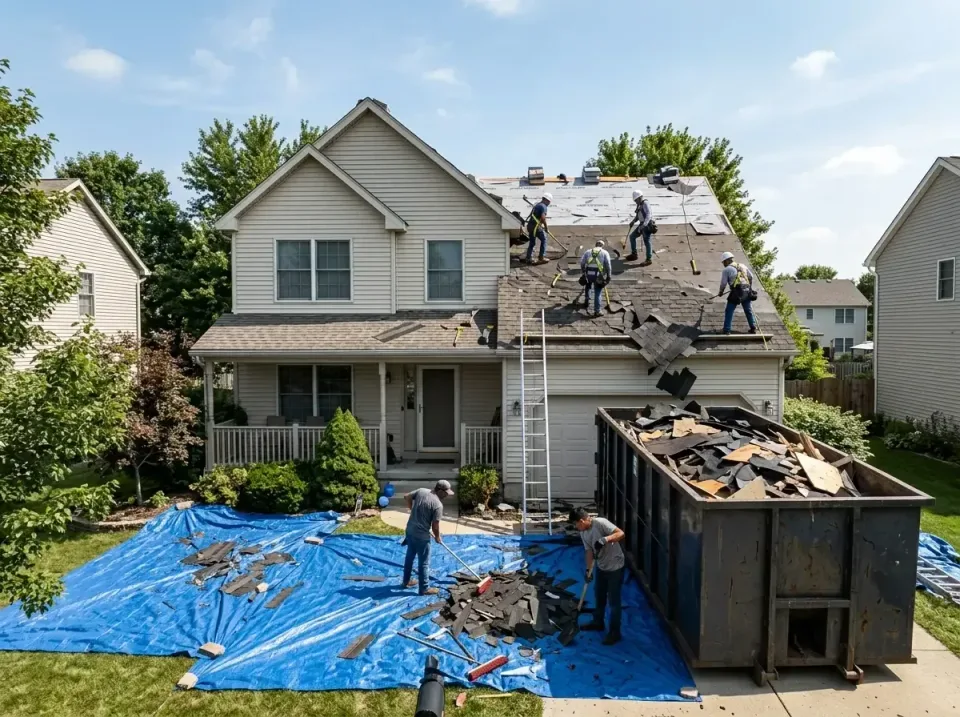 roof-replacement-debris-remova-004 — frequently asked questions, Cheapest Dumpster Rentals in North Kensington, MD